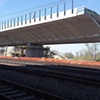 Unikátní řešení, otočení mostní konstrukce na dálnici D35 úsek Časy-Ostrov, most Uhersko